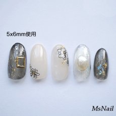 画像6: カーブ付 フレームパーツ スクエア 20個［メール便OK］ (6)