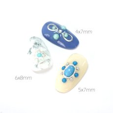 画像5: カーブ付 フレームパーツ ドロップ 20個［メール便OK］ (5)