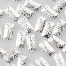 画像3: スパークルスタッズ レクタングル 50個［メール便OK］ (3)