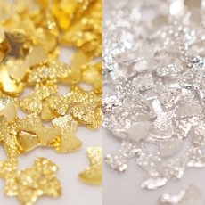 画像1: スパークルスタッズ リボン 50個［メール便OK］ (1)