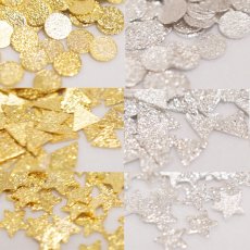 画像1: スパークルスタッズ プレート 50個［メール便OK］ (1)