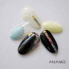 画像5: スパークルスタッズ レクタングル 50個［メール便OK］ (5)