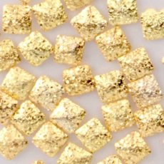 画像2: スパークルスタッズ スクエア 50個［メール便OK］ (2)