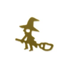 画像5: ジェル埋込OK 極薄 ソフトパーツ ハロウィン ゴールド 20個［メール便OK］ (5)