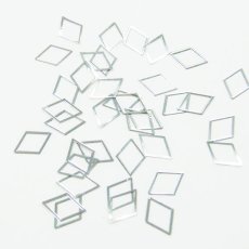 画像12: ジェル埋込OK 極薄 ソフトパーツ 中抜き フレーム 20個［メール便OK］ (12)