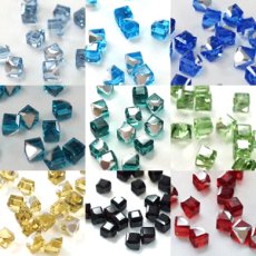 画像1: キュービックストーン 4.5mm 5個入 全9種類［メール便OK］ (1)