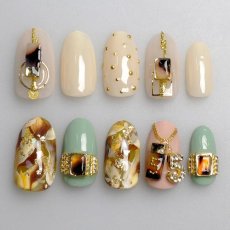 画像5: 在庫限り★SHAREYDVA　Donaclassy レクタングル　ローアンバー (2P)［メール便OK］ (5)