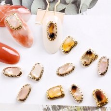 画像9: リアルストーン フレーム付 マーブルストーン 2個［メール便OK］ (9)