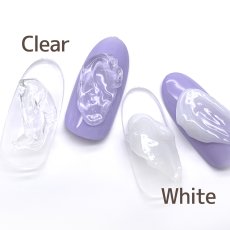 画像4: ageha ソリッドグミ クリア/ホワイト 8g［メール便OK］ (4)