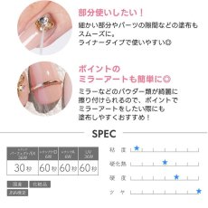 画像5: PREGEL ノンワイプクリア キャンジェル ライナー 8g［メール便OK］ (5)