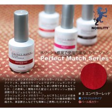 画像2: 在庫限り★ノビリティー PERFECT MATCH シリーズ 15ml 全5色 ※UV専用［メール便OK］ (2)