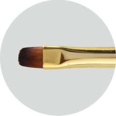 画像2: SHAREYDVA×BLC アートブラシ　フラットオーバル (キャップ付)［メール便OK］ (2)