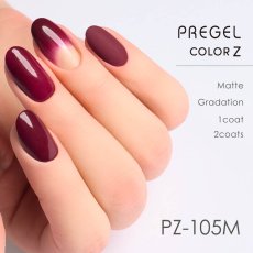 画像2:  PREGEL カラーZ  ダークボルドー PZ-105M　3g［メール便OK］ (2)