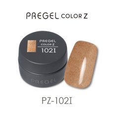画像1:  PREGEL カラーZ  ファーキャラメル PZ-102I　3g［メール便OK］ (1)