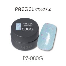 画像1:  PREGEL カラーZ  トゥインクルマリン PZ-080G　3g［メール便OK］ (1)