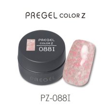 画像1:  PREGEL カラーZ  ピンクフレーク PZ-088I　3g［メール便OK］ (1)