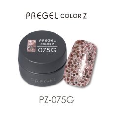 画像1:  PREGEL カラーZ  シャイニーピンク PZ-075G　3g［メール便OK］ (1)