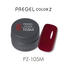画像1:  PREGEL カラーZ  ダークボルドー PZ-105M　3g［メール便OK］ (1)