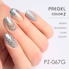 画像2:  PREGEL カラーZ  シャイニーアイスブルー PZ-067G　3g［メール便OK］ (2)