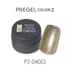 画像1:  PREGEL カラーZ プラチナシャンパン PZ-040G　3g［メール便OK］ (1)