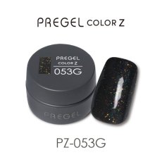 画像1:  PREGEL カラーZ  ギャラクシーダストグリッター PZ-053G　3g［メール便OK］ (1)