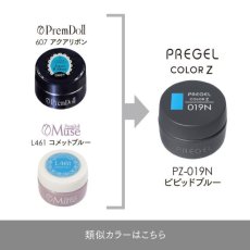 画像5:  PREGEL カラーZ ビビッドブルー PZ-019N　3g［メール便OK］ (5)