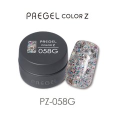 画像1:  PREGEL カラーZ  シャイニーギャラクシー PZ-058G　3g［メール便OK］ (1)