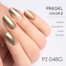 画像2:  PREGEL カラーZ  ゴールドシャンパン PZ-048G　3g［メール便OK］ (2)
