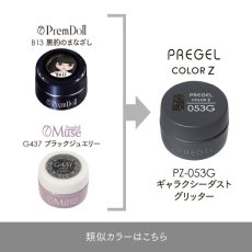 画像5:  PREGEL カラーZ  ギャラクシーダストグリッター PZ-053G　3g［メール便OK］ (5)