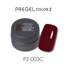 画像1:  PREGEL カラーZ クリアボルドー PZ-003C　3g［メール便OK］ (1)