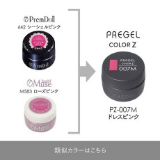 画像5:  PREGEL カラーZ ドレスピンク PZ-007M　3g［メール便OK］ (5)