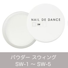 画像1: NAIL DE DANCE パウダー スウィング 20g　SW-1 ~ SW-5［メール便OK］ (1)
