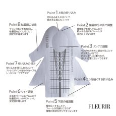 画像3: FLEURIR Cモデル Precision Form 100枚［メール便OK］ (3)