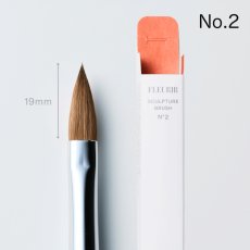 画像5: FLEURIR スカルプチュアブラシ No.1~No.6［メール便OK］ (5)