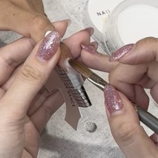 画像5: NAIL DE DANCE スカルプチュアブラシ Flat 25th ver.（キャップ付き）［送料無料］ (5)