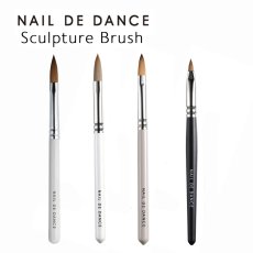 画像1: NAIL DE DANCE スカルプチュアブラシ 全4種類［メール便OK］ (1)