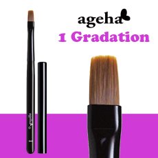 画像1: ageha ジェルブラシ 1 Gradation［メール便OK］ (1)